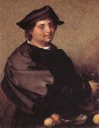 Andrea del Sarto Portrait of man oil painting reproduction